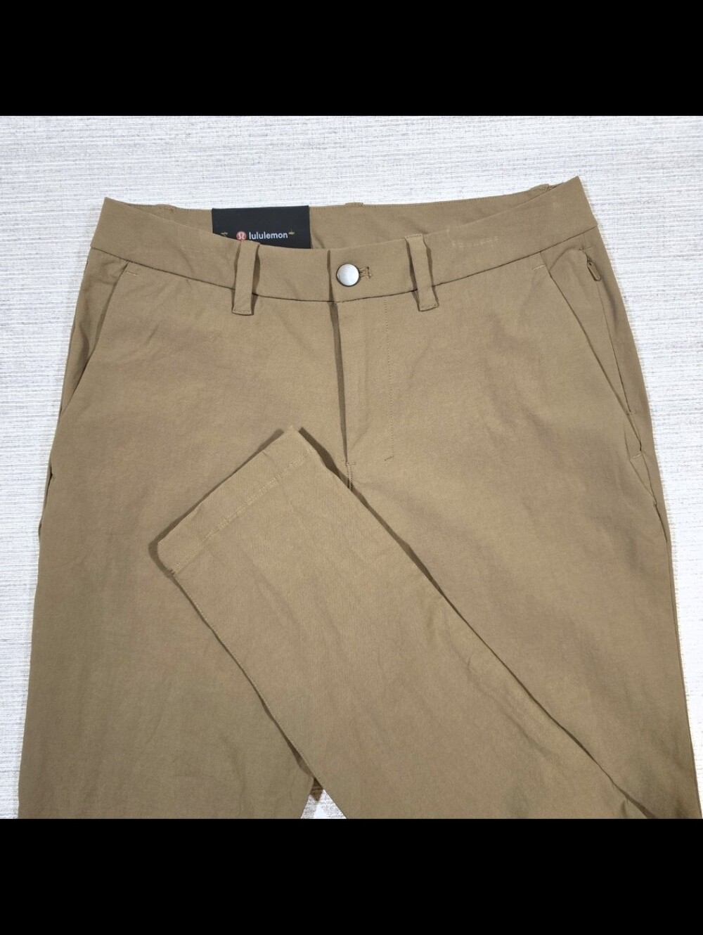 Lululemon ABC Slim-Fit Trouser Pants Mens 29 Stretch Cotton VersaTwill